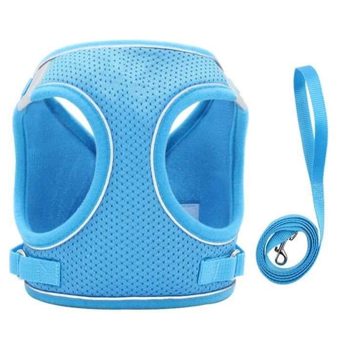 Comparer les prix de Harnais de Laisse - ZERODIS - Modèle LC044 - Respirant - Réfléchissant - Taille XS