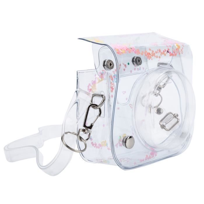 Sac Transparent Pour Appareil Photo Fujifilm Instax - Étui PVC Avec Bandoulière