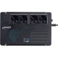 Onduleur INFOSEC 500 VA - Zen Live 500 - Line Interactive - 4 prises FR/SCHUKO + S4 Black Line II : Multiprises parafoudre 4 Prises-1