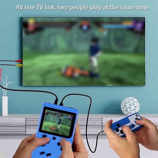 Cuifati Mini Console Rétro Portable 3 Pouces – 500 Jeux Classiques FC – Écran Couleur + Batterie 1020 MAh + Sortie TV Cadeau Console Jeux Rétro Cuifati Mini Console Rétro Portable 3 Pouces – 500 Jeux Classiques FC – Écran Couleur + Batterie 1020 MAh + Sortie TV Cadeau Console Jeux Rétro