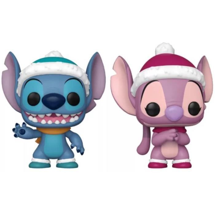Figurine Funko Pop! Disney: Lilo & Stitch - WinterStitch & Angel -  Cdiscount Jeux vidéo