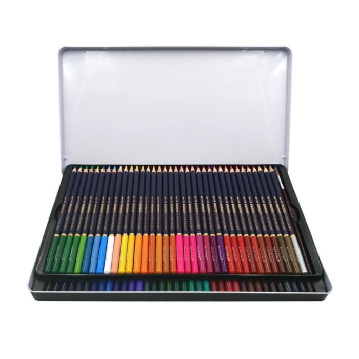 WGOT Crayon de Couleur Aquarellable Set, 96 Kit Dessin Crayons De Couleurs  Professionnel avec Livre de Coloriage et Gomme et Taille Crayon pour  Adultes et Artistes : : Fournitures de bureau