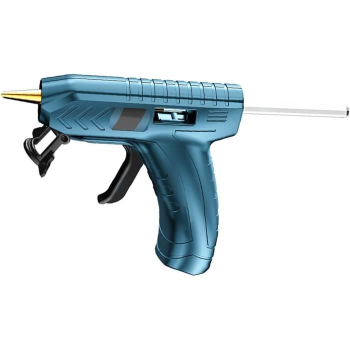 Mini pistolet à colle chaude sans fil, kit avec 40 bâtons de colle, recharge  USB, pistolet à colle haute température pour répa[338] - Cdiscount Bricolage