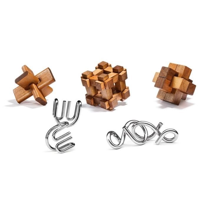 Professor Puzzle - Grand Coffret Casse-Tête - Plus De 100 Défis Du Niveau Facile Au Plus Complexe 4 Casse Tetes En Metal 2 Casse Tete En Bois 1 Tangram 30 Alumettes 100 Cartes Challenges Professor Puzzle - Grand Coffret Casse-Tête - Plus De 100 Défis Du Niveau Facile Au Plus Complexe 4 Casse Tetes En Metal 2 Casse Tete En Bois 1 Tangram 30 Alumettes 100 Cartes Challenges