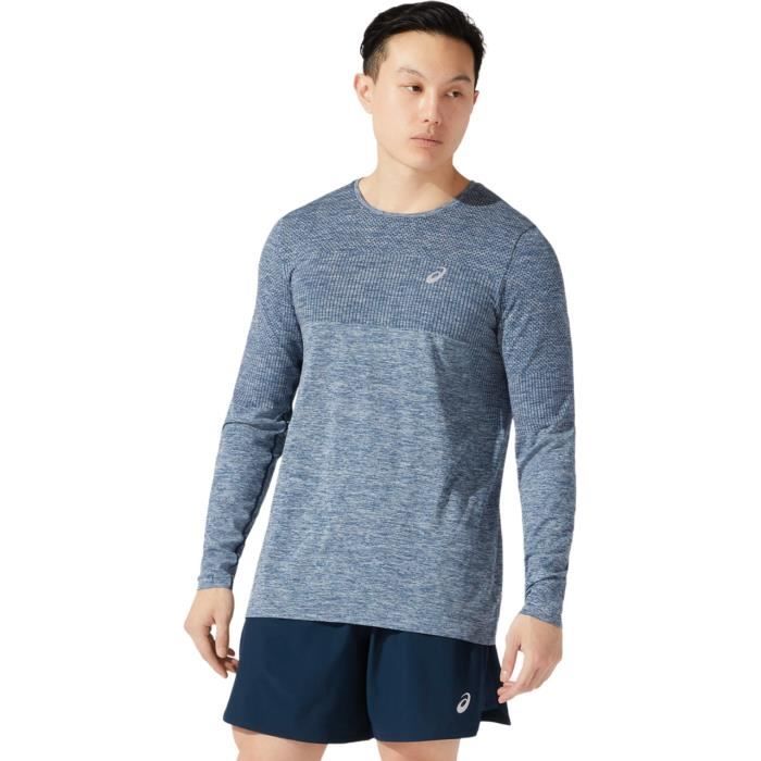 T shirt Running Homme Asics Race Seamless LS Manches longues