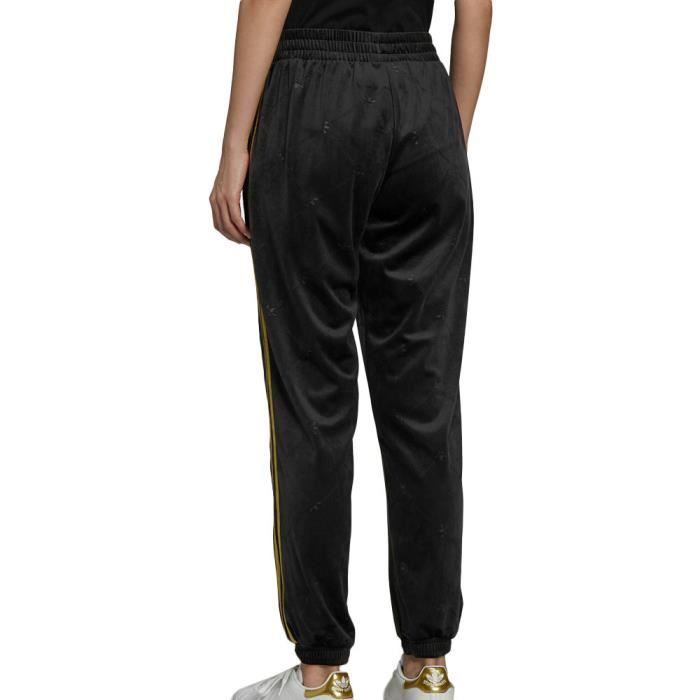 Jogging Femme Adidas Noir Dor Taille Haute Mati re