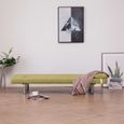 \489301\ Canapé relax | Canapé-lit Banquette Clic-Clac | Divan - Sofa - Canapé | avec deux oreillers Vert Polyester Meuble d'excelle-2