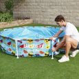 Piscine Hors-sol Tubulaire pour Enfants Bestway Splash-In-Shade 244x51 cm avec Abri-Auvent-2