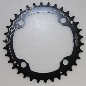 Fafeicy plateau de vélo 32T Plateau de vélo 104BCD 32T Rond en Alliage