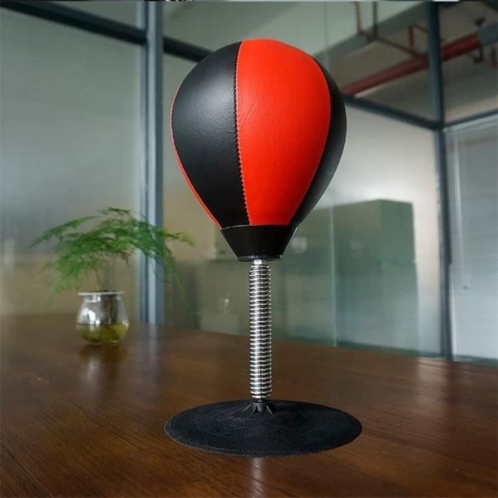 Punching Ball De Bureau Autoportant - Antistress Avec Ventouse - Hauteur 40 Cm - Pour Adulte Et Enfant - Libération Pression