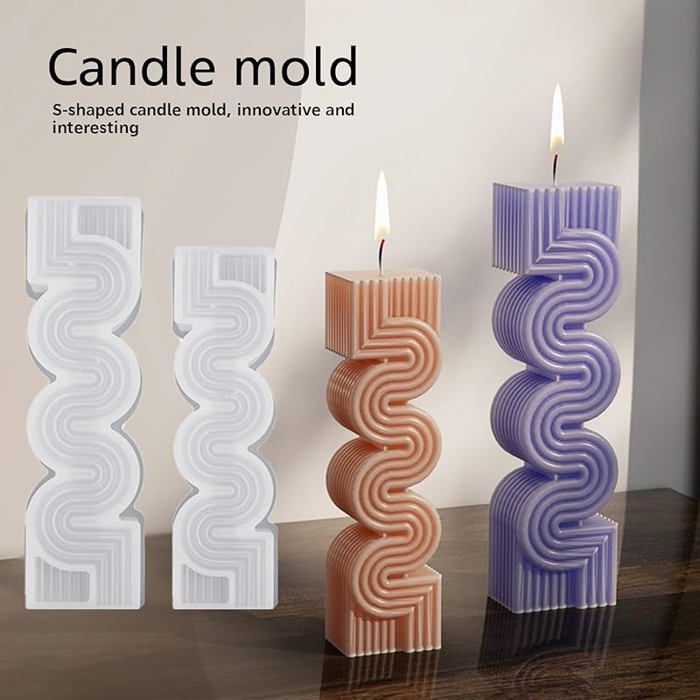 Bougie Elephant Moule à Bougie En Forme D'éléphant - En Silicone - Forme De Moule De Bougie