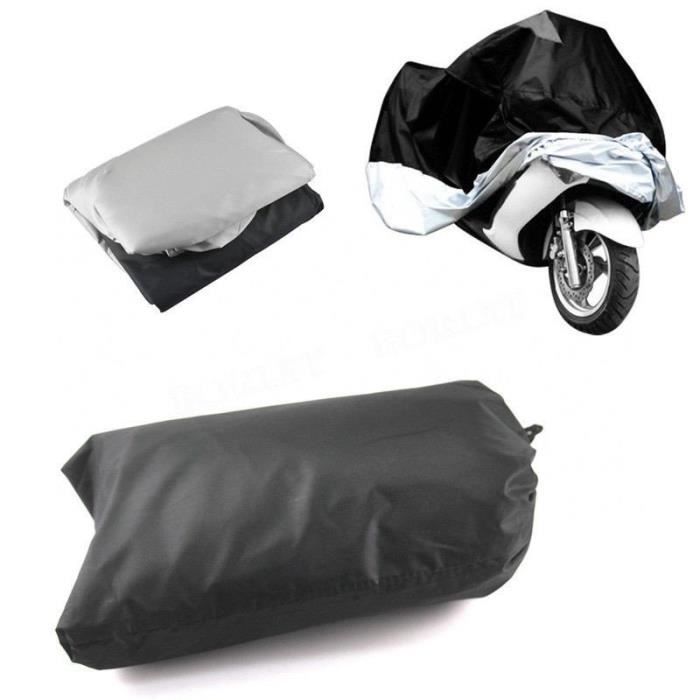Housse Moto étanche Extérieure - Protection Anti-pluie, Poussière Et UV Avec Antivol - 4