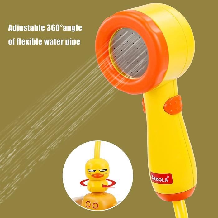 Jouet De Douche Lapin électrique - 2 Pommes De Douche, 3 Modes, Amusant Pour Bain Enfants - 3