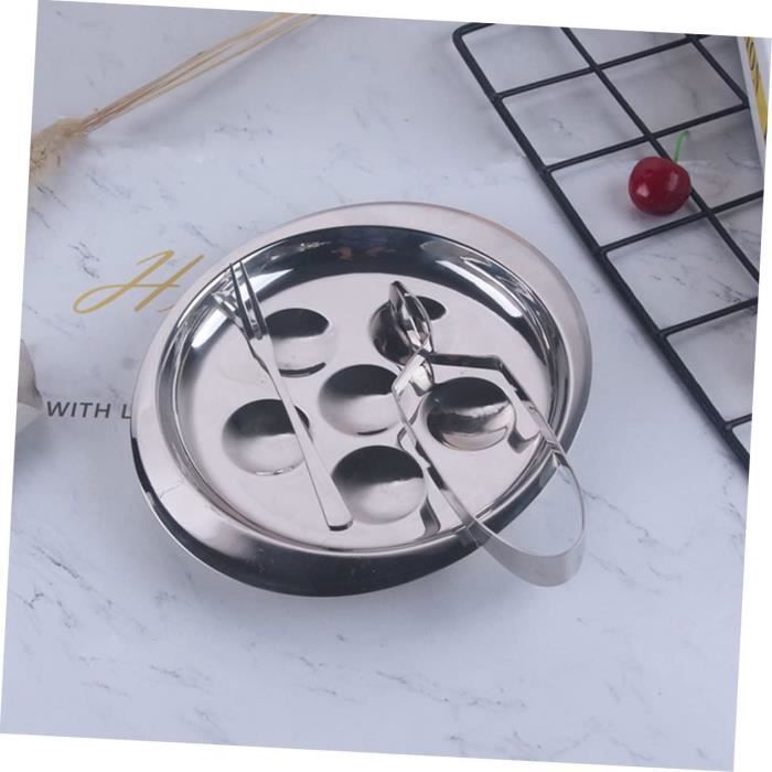 Lot De 6 Pinces à Escargot En Inox 15 Cm – Pour Plats, Poêlons Et Coquilles