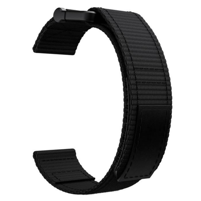 Bracelet à Boucle à Crochet En Nylon For Garmin Fenix ​​7 6X 6S 6 Pro 5X 5 5s 3HR, 22mm 26mm, Bracelet De Montre En Tissu En Toile De Sport For Accessoires