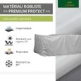 Housse de protection pour salon de jardin, table rectangulaire | 250 x 200 x 94 cm | polyester tissé PERMATEX de haute qualité, coul-3