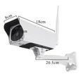 TEMPSA HD 1080P Caméra IP Solaire Surveillance WIFI APP Sécurité Extérieur Vision Nocturne Imperméable-3