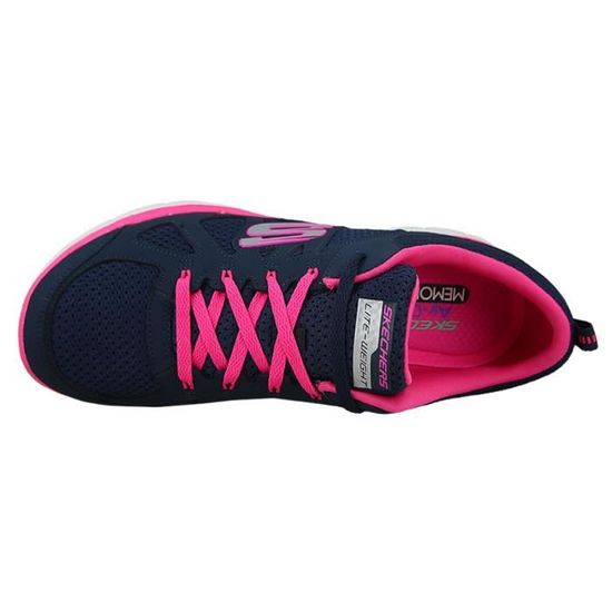 skechers memory foam femme violet
