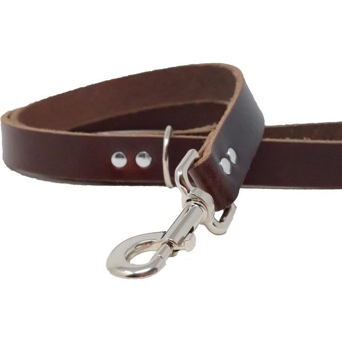Martingale Sur Pied En Cuir Marron - Taille Réelle - Fabriquée Angleterre - Occasion