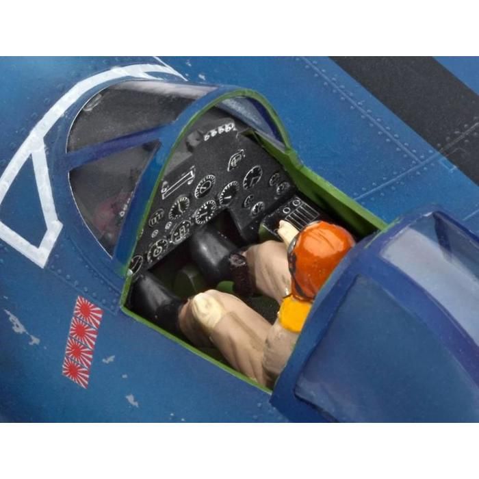Revell Monogram Vought F4U Corsair – Maquette En Plastique 1/48, 75 Pièces, à Peindre Et Coller, Modèle Multicolore, Détail Authentique