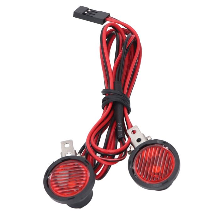 Projecteur LED Blanc Pour Voiture RC 1:10 - Compatible SCX10, Neuf En Emballage D'origine