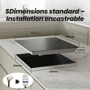 Panne ventilateur -plaque Induction brandt TI312BT1 - Cuisinière/Plaque
