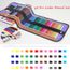 Crayons De Couleur 48pcs Couleur Sac De Toile Ensemble Roulant Dessin Flexible Artiste Dessinant Crayon De Couleur Peinture