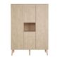 Armoire Quax Cocoon Xl 4 Portes Natural Oak Naturel Quax
