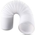 Tuyau d'Échappement de Climatiseur Portable - 1,5m - Tuyau Climatiseur Mobile de 150mm de Diamètre avec Filetage Anti-Horaire
