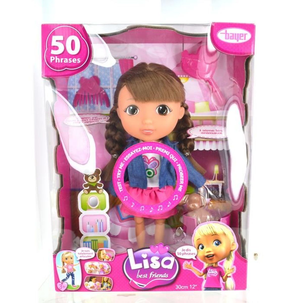 Lisa Ma Meilleure Amie Avec Son Petit Chien Aille Unique