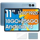 Blackview Tab 9 WiFi Tablette Tactile 10.95" 1200*1920 1080P FHD Android 14 18Go+256Go-SD 1To 8200mAh Widevine L1 Mode PC WPS -