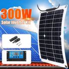 Kit Panneau Solaire 300W - MOOHOP - Monocristallin - 18V - Portable - Régulateur 60A
