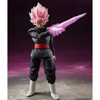 Figurine d'action-Décoration de statue Super Goku Noir Rose Foncé Ver. Figurine de Collection en PVC,modèle jouet pour enfants,14Cm