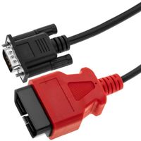 CableMarkt - Câble adaptateur OBD2 vers DB9 compatible avec le scanner Autel