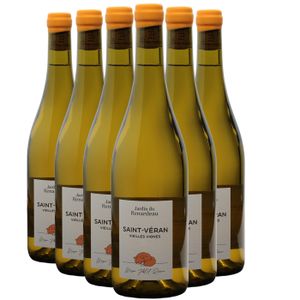 VIN BLANC Maison Joblot-Revenu Saint-Véran Vieilles Vignes Jardin du Renardeau 2022 - Vin Blanc de Bourgogne (6x75cl) BIO