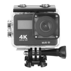CAMÉRA SPORT Caméra noire uniquement-Caméra d'Action 4K Ultra H