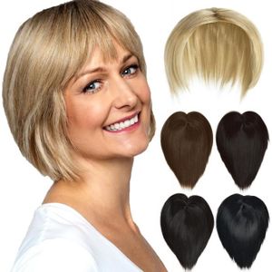PERRUQUE - POSTICHE Extensions De Cheveux Synthétiques À Clip - Blond 