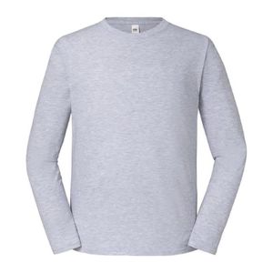 T-SHIRT T-shirt manches longues - Homme - 61-360-0 - gris 