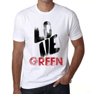 T-SHIRT Homme Tee-Shirt Vert D'Amour – Love Green – T-Shir