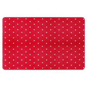 Set De Table 100 Coton Romane 35x50 Cm Rouge Achat Vente Set De Table Cdiscount