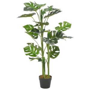 FLEUR ARTIFICIELLE Plante artificielle avec pot Monstera Vert 100 cm
