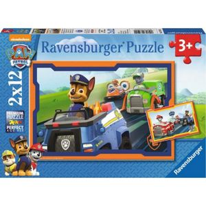 PUZZLE 2 Puzzles Enfant Pat Patrouille  12 Pieces : Ryder