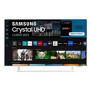 Téléviseur LCD Samsung TV Crystal TU50CU8510K 125 cm 4K UHD Smart TV 2023 Blanc - 8806094922813