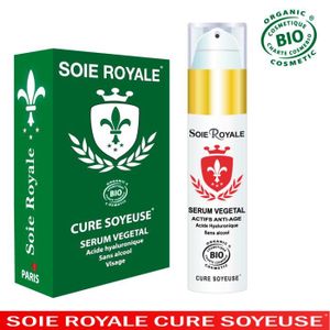 ANTI-ÂGE - ANTI-RIDE Sérum Végétal Soie Royale Bio Cure Soyeuse Régénér