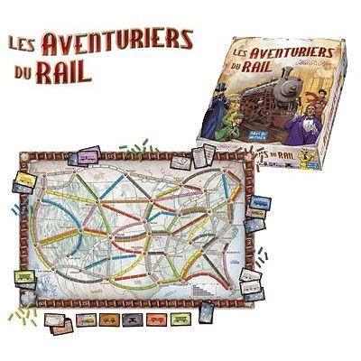 Les Aventuriers du Rail - Cdiscount Jeux - Jouets