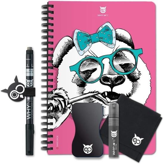 BLOC-NOTES MENU TABLEAU Blanc Effaçable à Sec Tableau Courses List