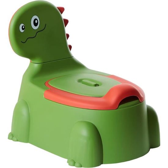 Pot Bébé Musical Apprentissage Propreté - Anti-Dérapant, Avec Bouton Chasse D'Eau Et Sac Nettoyage, Rose