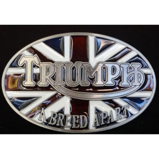 Boucle de ceinture triumph drapeau anglais homme femme Cdiscount