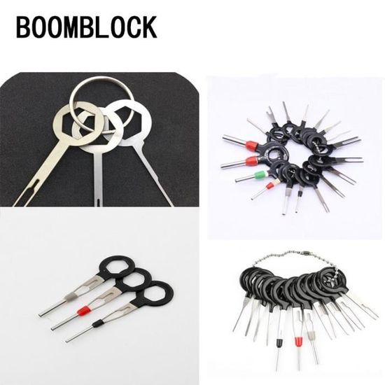 Lot 30 Outils De Déconnexion Terminal Voiture - Kit Extraction Connecteurs Câbles Avec Boîte