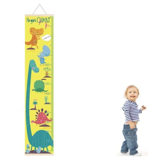 Toise Murale Enfant,Règle En Bois Pour Tableau De Croissance Pour Enfants Decoration De Salle De Jeux Regle De Croissance Murale Pour Enfants